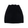 Knitted hat with lapel for a girl, size 54