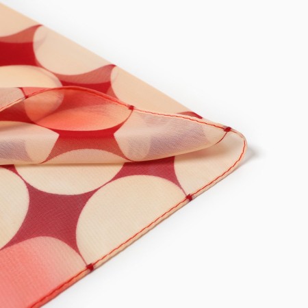 Female, pink textile scarf, rr 50*160-1