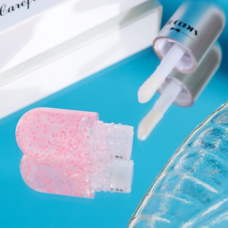 Plamper lip set: shine, oil, scrub with volume effect-3