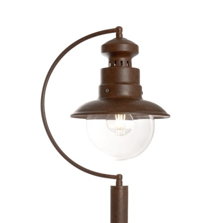 Garden-park lamp Feron PL576, IP44, E27, 60 W, 215x280x1000 mm, brown color-3