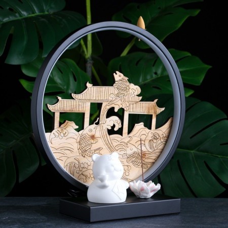 Set of incense on the stand "sea depths" 33x30cm, with USB backlight-2