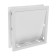Vento cat door door, 200 x 200 mm, opening 40 mm, white opening