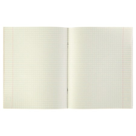 Black-white object notebook Calligrata, 48 sheets in the algebra cage, with reference material, covered paper cover, block No. 2, whiteness 75% (gray sheets)-1