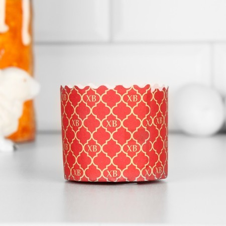 Paper form for cake "HB red" 70 x 60 mm-1