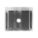 Moika Fabia Profi, 60x50 cm, cut, s = 3.0 and 0.8 mm, siphon with overflow + basket