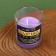 New Year's candle in a glass "Fairytale for the whole head", Lavender's aroma