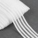 Decorative gum with transparent inserts, 29 mm, 10 ± 1 m, white color