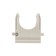 Fastener-clip for a pipe Ø 16 mm gray (10 pcs./Union) Rexant