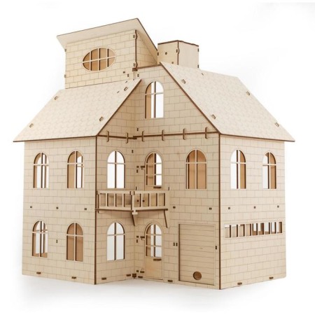 Pollutant Model 3D "Puppet House with an elevator"-12