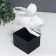 Polystone souvenir "White lead with wings" 18x8x17 cm