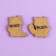 Wooden icons "My soul mate", 2 pcs.
