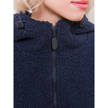 Female hoodies, size 44, dark blue color-3