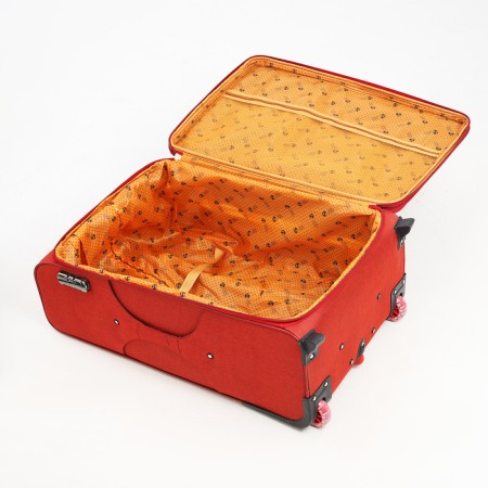 Big suitcase 28 ", a lightning department, code castle, 3 wheels, 2 outer pockets, red color-8