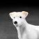 Souvenir "Jack-Rassel-terrier", 7 x 4 x 8 cm, porcelain