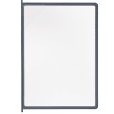 A4 demosystem panel, with a tabulator, gray frame, Brauberg, 231233