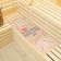 The rug-lane for the bath "The queen has no shortcomings", beige, 150 x 50 cm