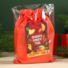 New Year! Black tea in a gift bag of 