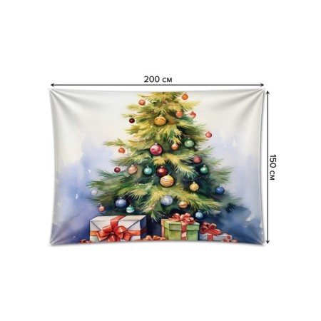 Decorative panel with photo printing "Fairytale holiday", horizontal, size 150x200 cm-1