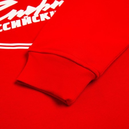 Hoody and President Sports Russian, size S, red color-11