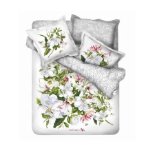 Bed linen euro Magnolia, size 235x215 cm, 220x200 cm, 50x70 cm - 2 pcs, 70x70 cm - 2 pcs