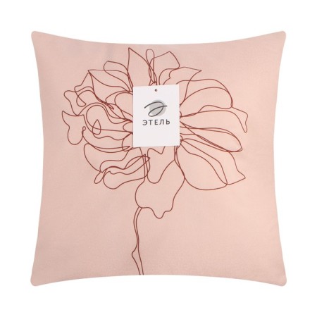 Pillowess Decorative Ethel "Charm" Brown 40 x 40 cm, polyester-5