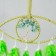 Dreams D = 7 cm "Eye with a tree" Salad 44x19.3x0.7 cm