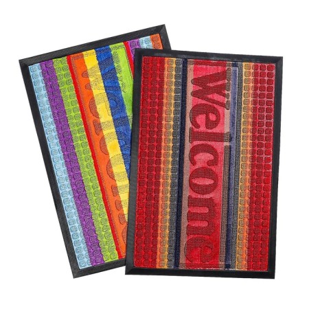 Walcome mature rug is a moisture -entering shaft. Standard ", 40 × 60 cm, color mix-4