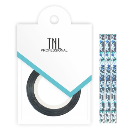 Thread for adhesive -based nails TNL, 3 mm, blue holography