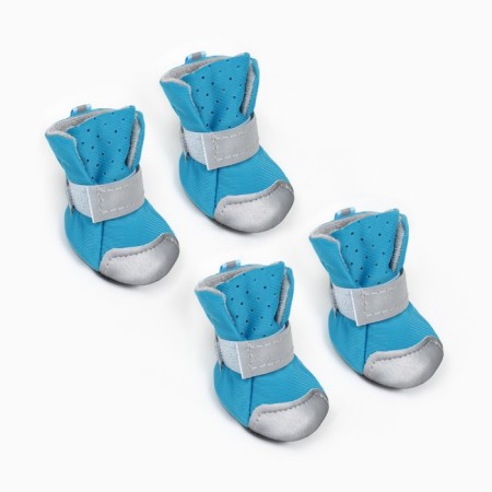 Dog boots "comfort" breathing, size 5 (6, 0 x 5, 0 cm), blue-6
