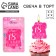 A candle for a cake "Happy Birthday", 18 years old.