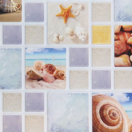 PVC panel mosaic lagoon art stone 960x480 mm-2