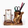 Sanding clock "Violin", souvenir, organizer for the office, 17 x 8 x 13 cm