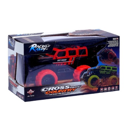 Radio -controlled jeep "SUV", works from batteries-3