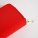 Women's wallet on lightning, red color