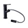 Kitchen mixer PLSTART PL4009-7, single-leaf, with sliding watering can, ABS plastic, black 968684