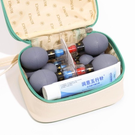 Magnetic banks of acupuncture, for vacuum massage, set of 12 pcs.-3