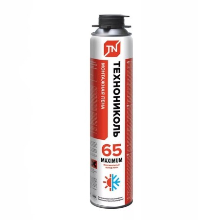 Foam Maximum 65 Installation Technonikol, all -season, 1000 ml