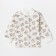 Baby blouse, beige color/bears, height 56 ​​cm