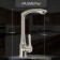 Kitchen mixer Zein Z3734, single -leaf, pour height 27 cm, satin