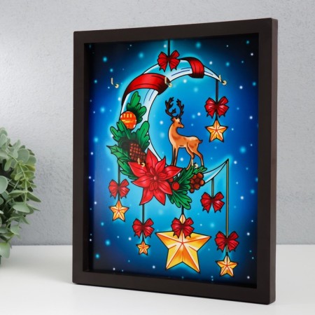 Open circuit "New Year's month" 27x22 cm-1