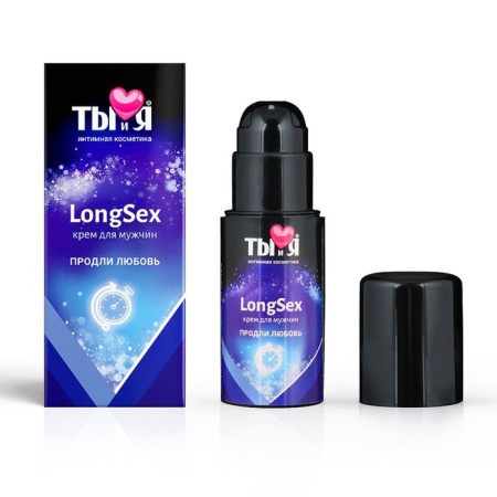 Крем-пролонгатор для мужчин "Ты и Я. LongSex", флакон-диспенсер 20 г-2