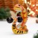Souvenir "Snake Athlet", 11 cm, porcelain