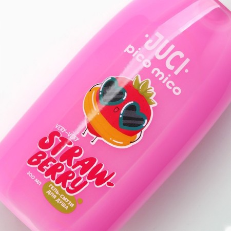 Shower gel squirrels, 300 ml, strawberry aroma, Pico Mico-3