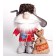Set for sewing a textile toy "Brownie" 17 cm