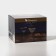 Set of glass glasses Elysia, 220 ml, 4 pcs, golden border