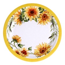 A set of paper plates 