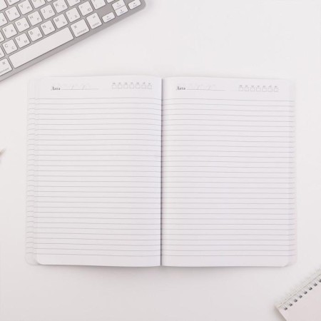 Gift set "Happy New Year": Diary and Metal Handles, Soft Tach-4