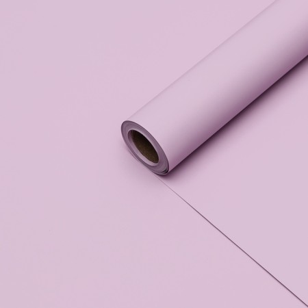 Flower film tinted, matte, delicate lilac, 0.5 x 10 m, 65 μm-7
