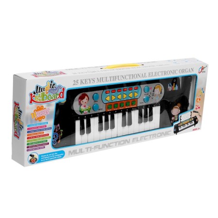 Synthesizer "Play and Sing", 25 keys, microphone, works from batteries-8