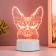 Sphinx lamp LED white 11x9.5x13 cm
